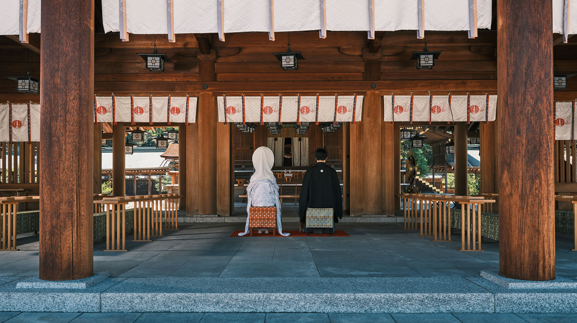 橿原神宮 結婚式 内拝殿