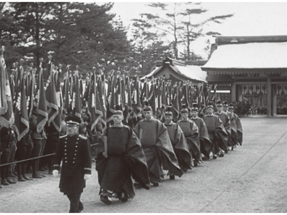 昭和15年2月11日 紀元節大祭 神職参進